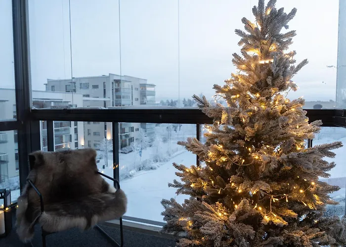 With Sauna & Parking In The Center - Lapnest Lägenhet Rovaniemi